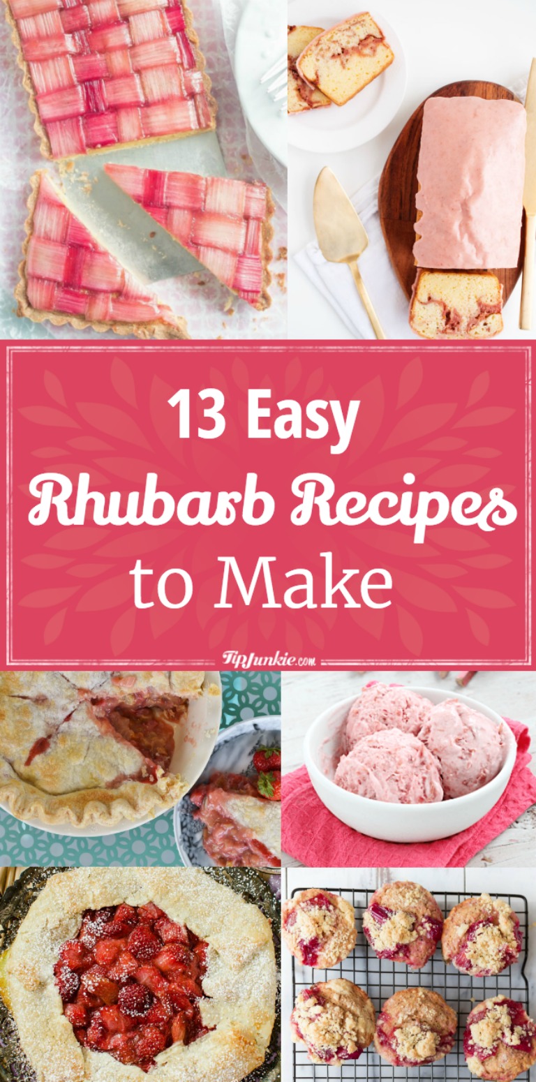 13 Easy Rhubarb Recipes to Make