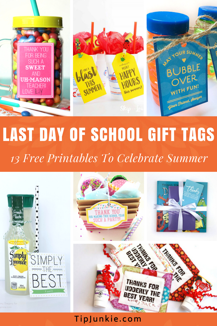 Celebrate the last day of school and the start of summer break with some cute gift ideas!