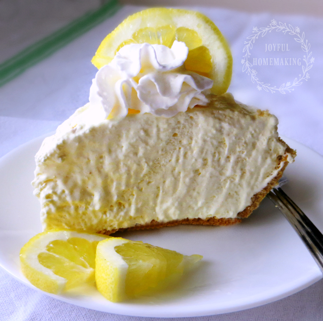 Icebox Lemon Pie Recipe