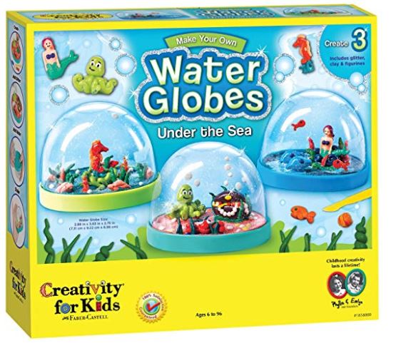 Creativity for Kids Make Your Own Water Globes - Under the Sea Snow Globes