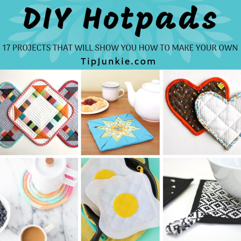17 Hot Pad Patterns to Crochet and Sew Tip Junkie