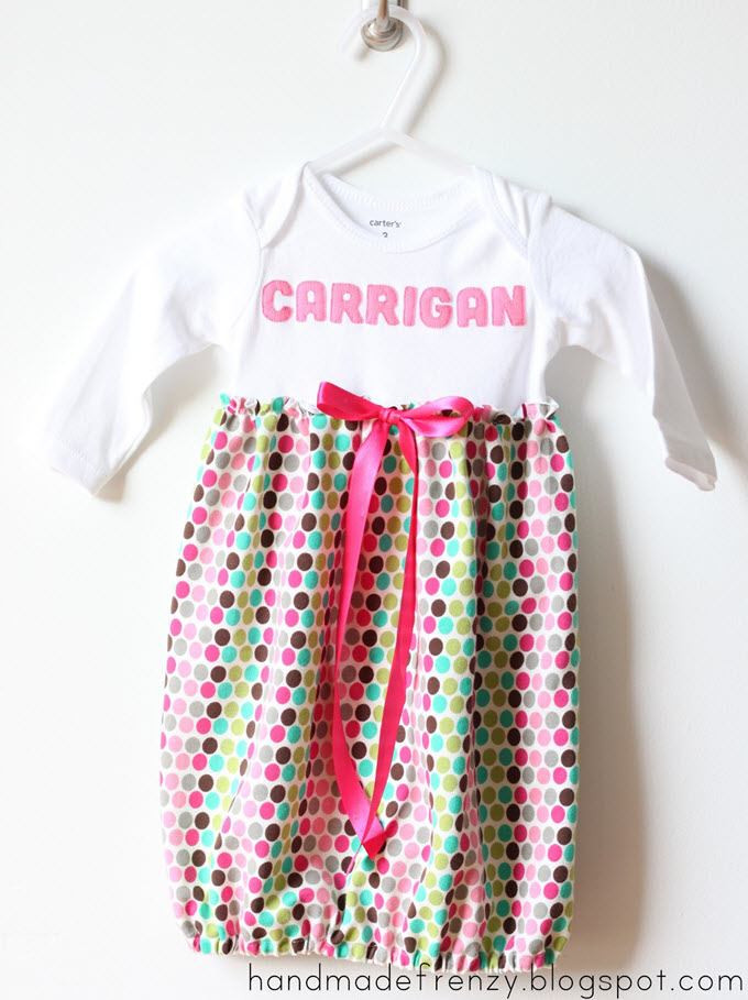 Baby Sleep Gown Patterns