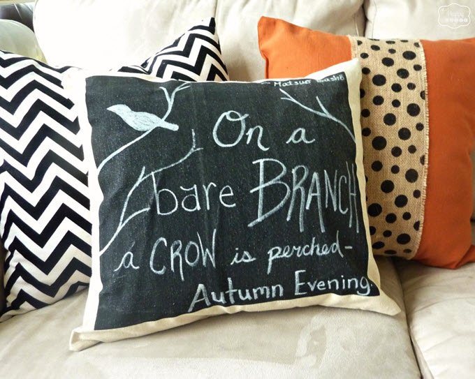 Chalkboard Pillow