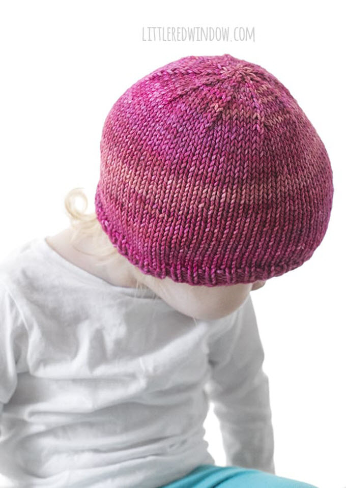 Easy Baby Hat Knitting Pattern