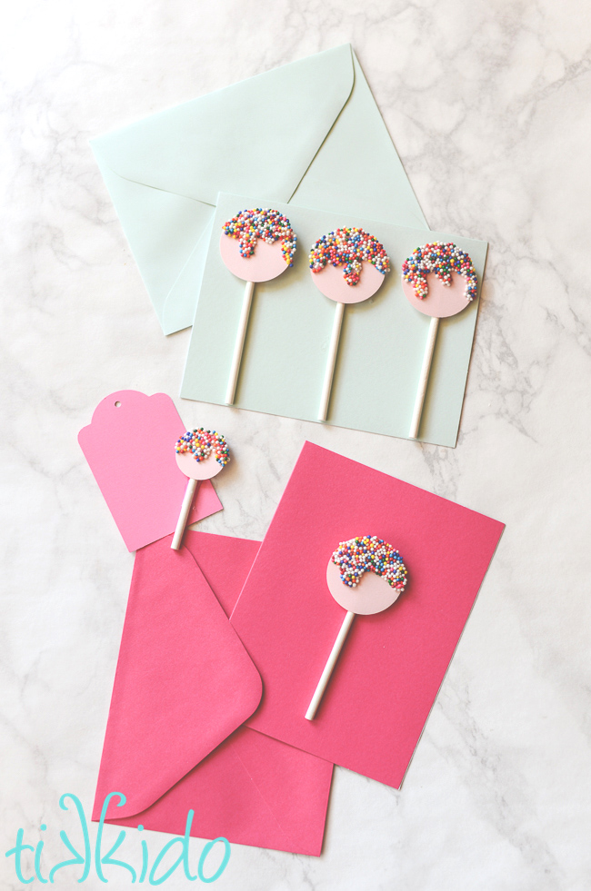 Easy Homemade Lollipop Birthday Card Easy Homemade Lollipop Birthday Card