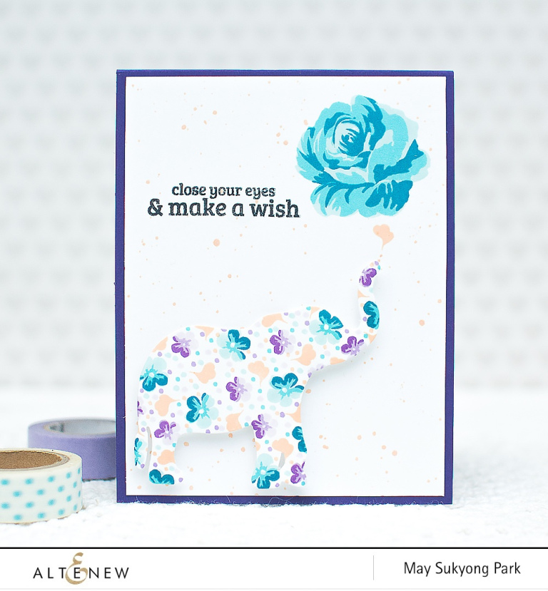 Elephant Birthday Card Elephant Birthday Card