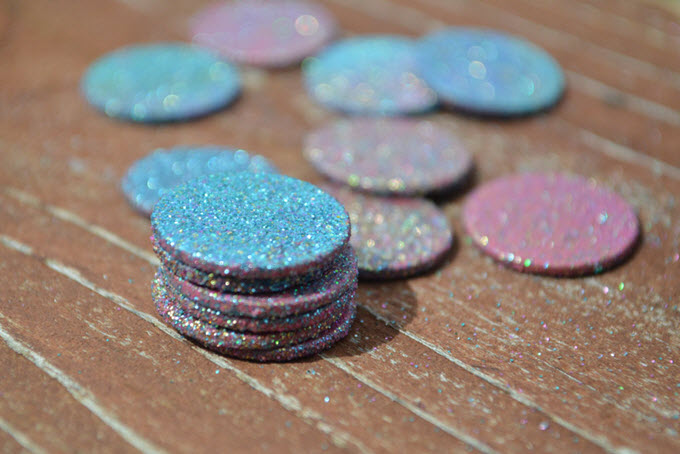 Glittery Tooth Fairy Coins Glittery Tooth Fairy Coins