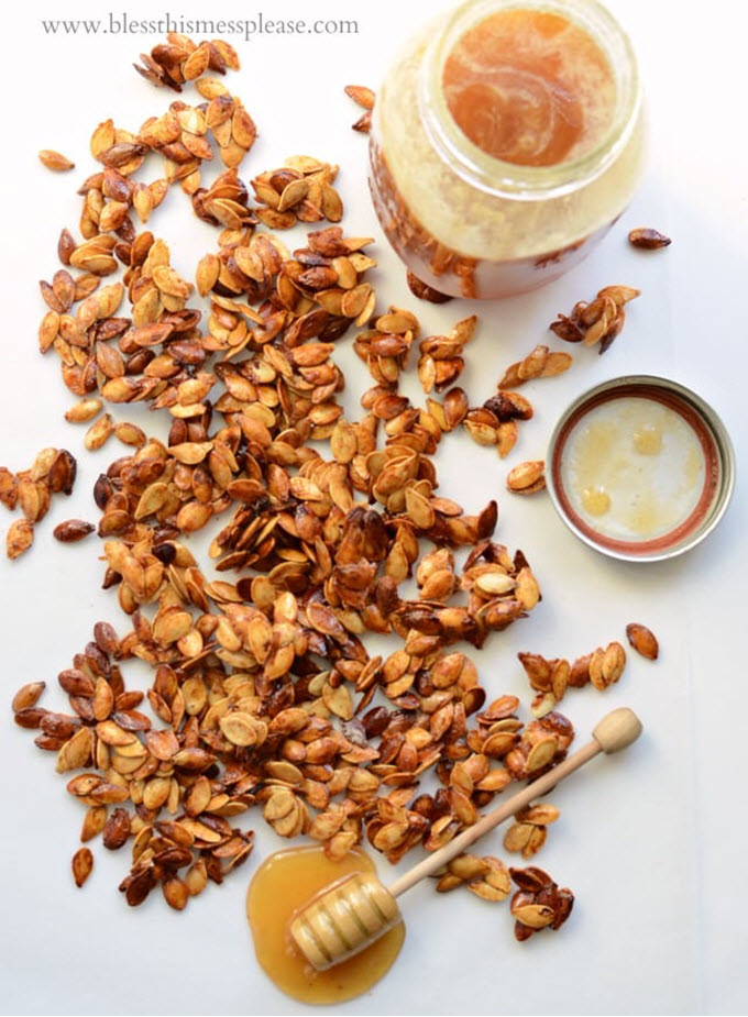 Honey Roasted Pumpkin Seeds Honey Roasted Pumpkin Seeds