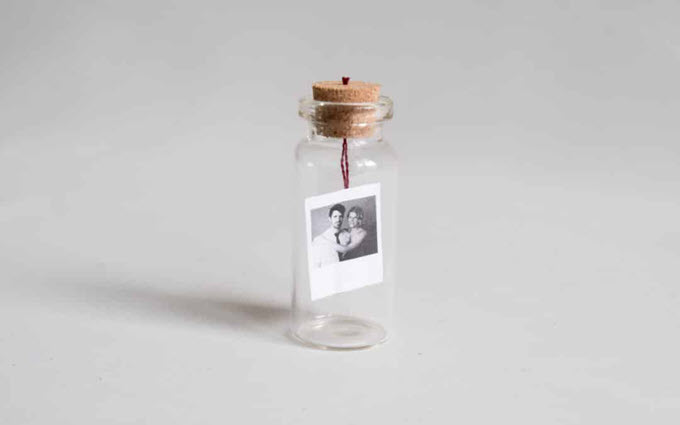 Message In A Bottle Anniversary Gift Idea