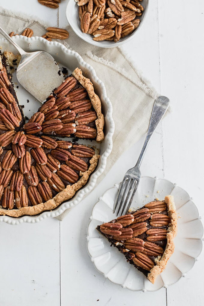 Pecan Brownie Pie
