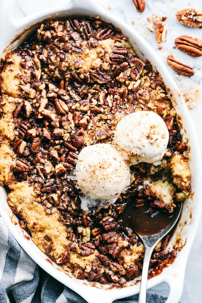 Pecan Cobbler Pie