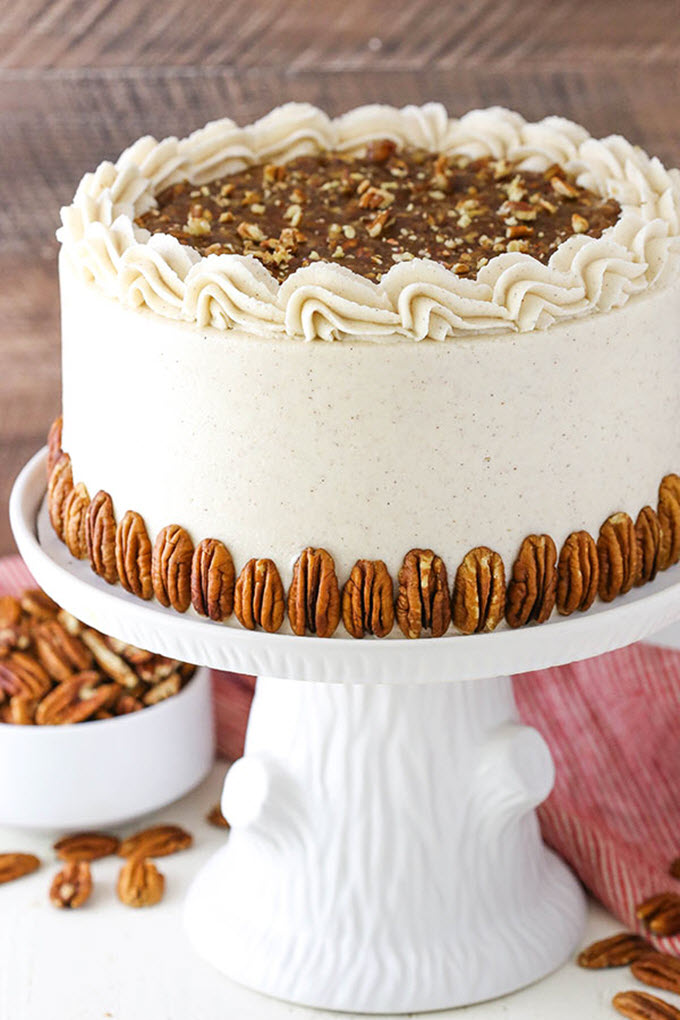 Pecan Pie Layer Cake