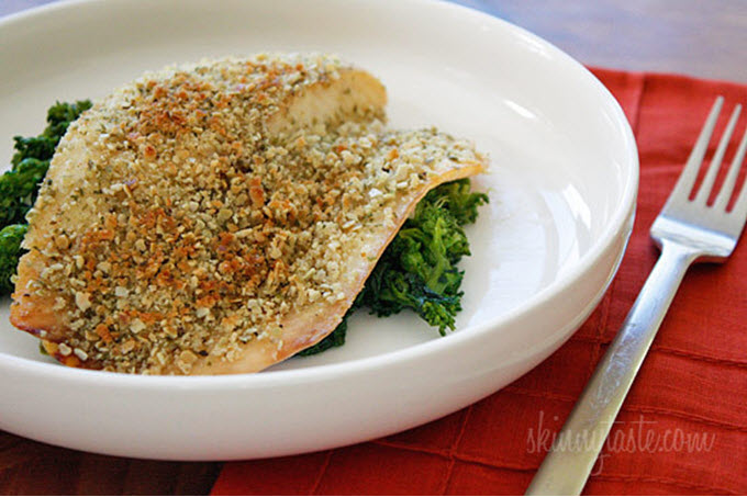 Pumpkin Seed Baked Tilapia Pumpkin Seed Baked Tilapia