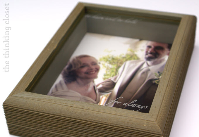 Shadow Box Anniversary Gift