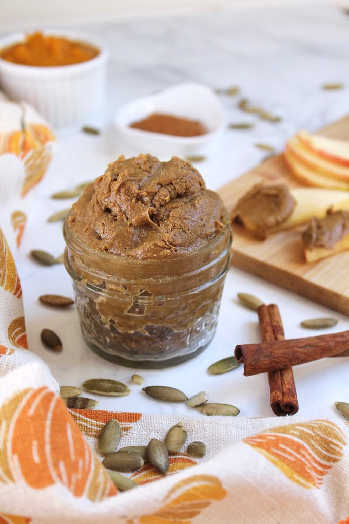 Spiced Pumpkin Seed Butter Spiced Pumpkin Seed Butter