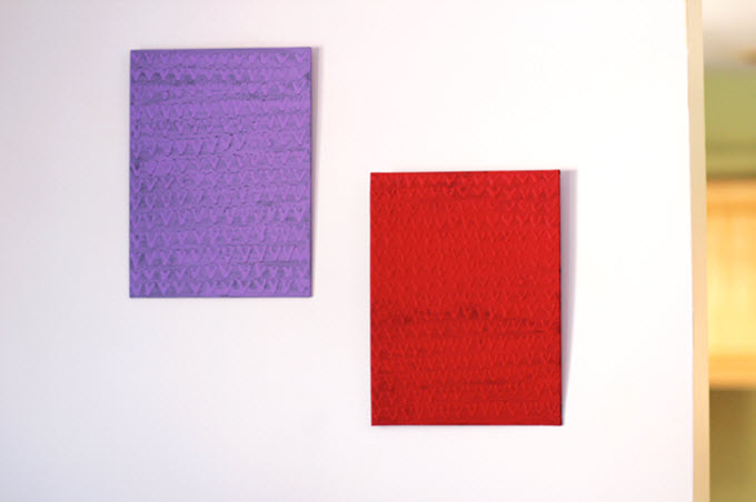 White Glue Yarn Wall Art White Glue Yarn Wall Art