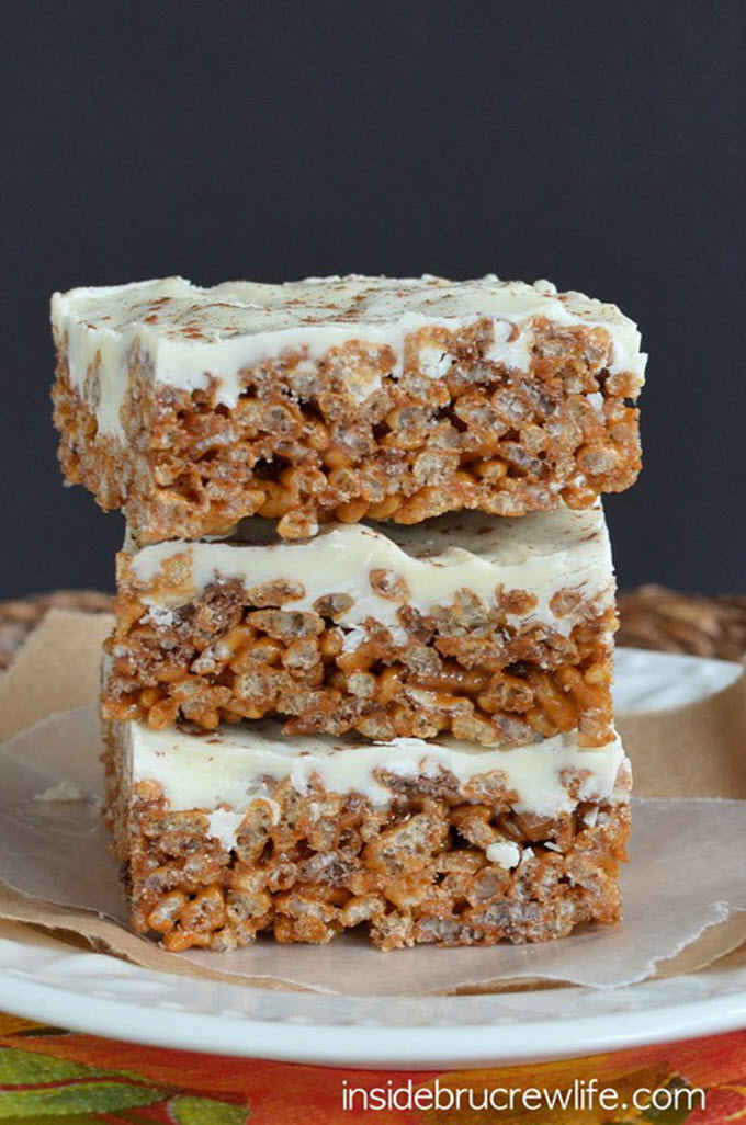 Pumpkin Rice Krispy Treats Pumpkin Rice Krispy Treats