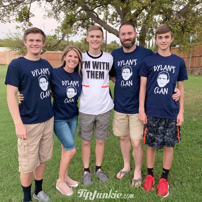 College Freshman Face Tshirt Dylans Clan from Laurie Turk College Freshman Face Tshirt Dylans Clan from Laurie Turk