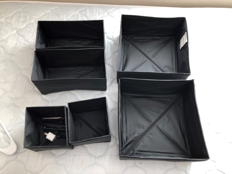 dorm room black storage cubes from Ikea dorm room black storage cubes from Ikea