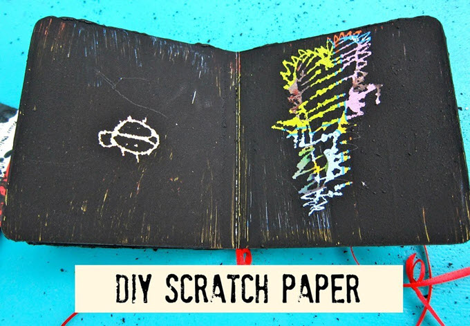 diy scratch paper notebook diy scratch paper notebook