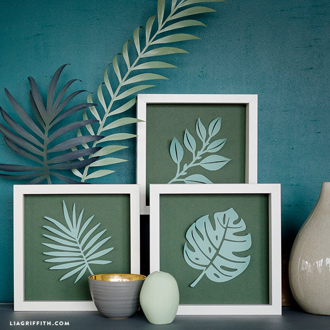 Framed leaves Framed leaves