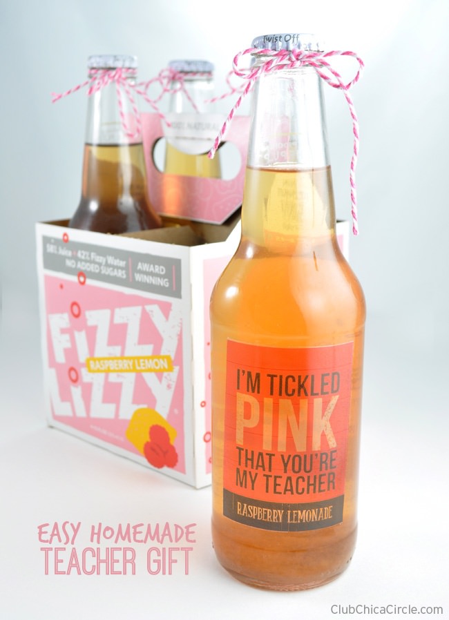 "I'm Tickled Pink that You're My Teacher" Gift Idea "I'm Tickled Pink that You're My Teacher" Gift Idea