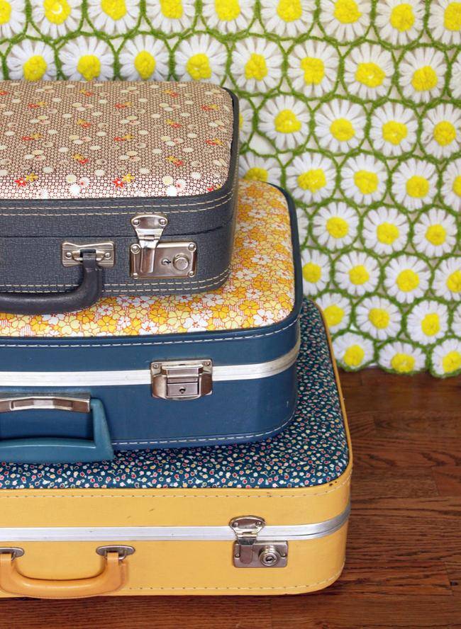 vintage childrens suitcases