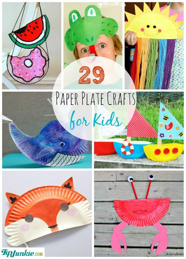 29 Paper Plate Crafts for Kids | Tip Junkie