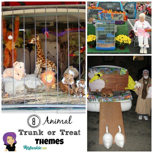 8 Trunk or Treat Ideas featuring ANIMAL Themes Tip Junkie