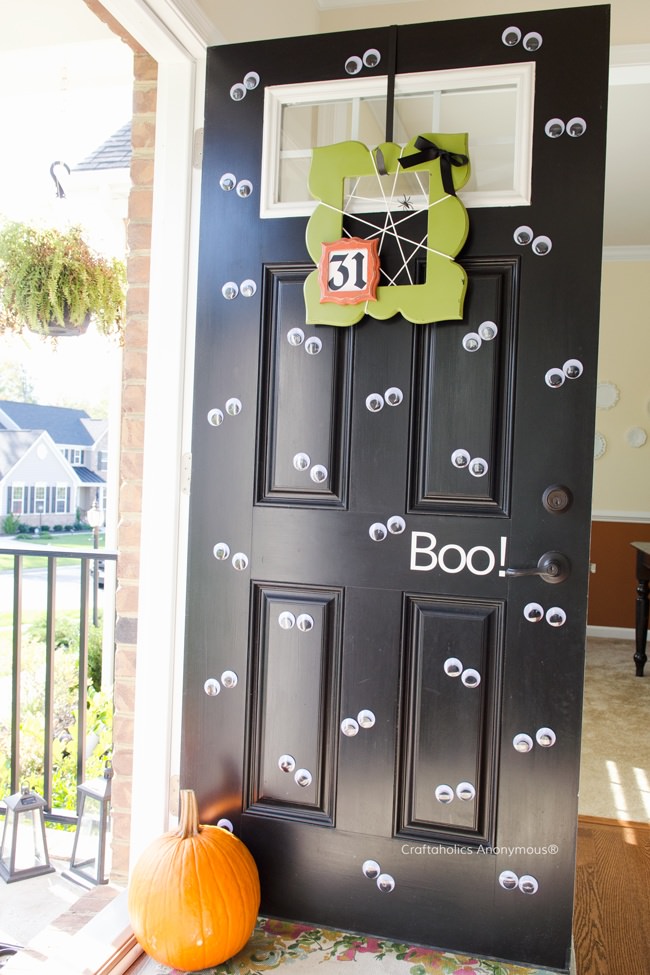 15 Easy Halloween Door Decorations Tip Junkie
