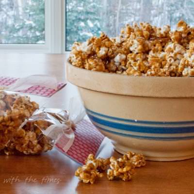 Baked Caramel Popcorn