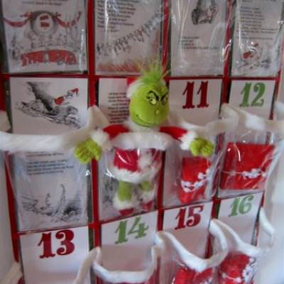 Grinch Advent Calendar