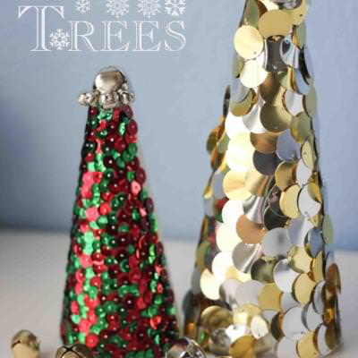 Sequin Christmas Trees