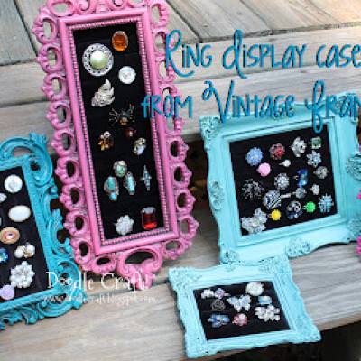Vintage frames into Ring display!