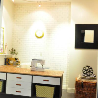 Faux Brick Wall {make install}