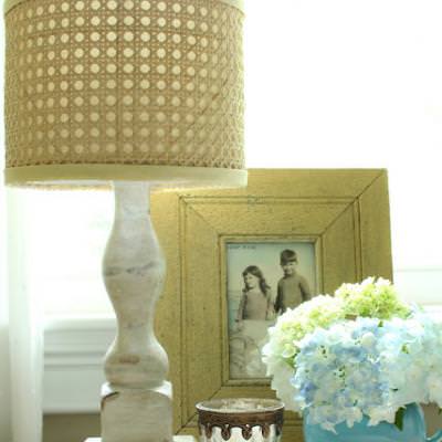 Horchow Inspired Natural Cane Lamp Shade