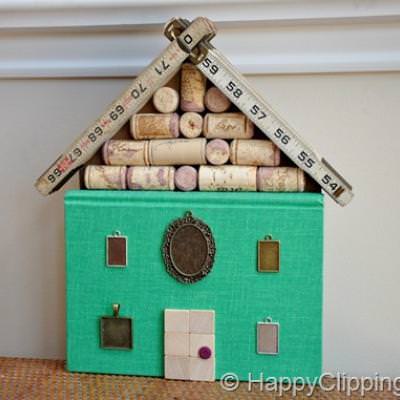 House Mixed Media Art