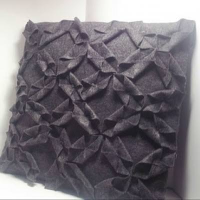 Origami Pillow {West Elm Hack}