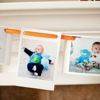 Photo Garland {wall pictures}