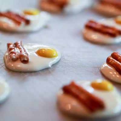 Bacon and Egg Chocolates