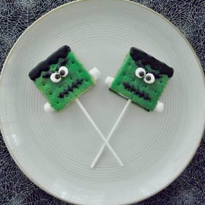 FrankenS'mores Pops