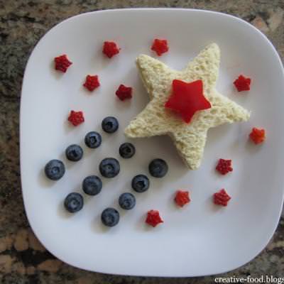 Patriotic Star Lunch