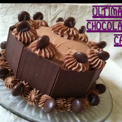 Ultimate Chocolate Cake + Decorating Tutorial