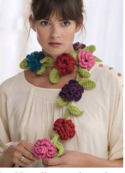 Belle Fleur Scarf {Free Pattern}