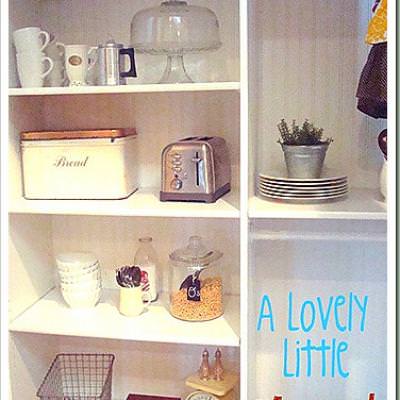 Extra Kitchen Display Storage Area