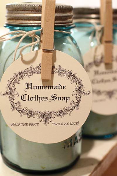 Homemade Laundry Soap {Recipe}