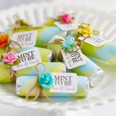 Mint To Be Wedding Favors Tip Junkie Mint To Be Wedding Favors