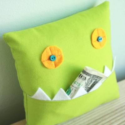 Monster Tooth Fairy Pillow Sew Tip Junkie Monster Tooth Fairy Pillow Sew
