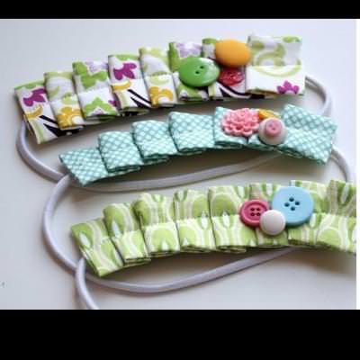 Pleated Headband Tutorial