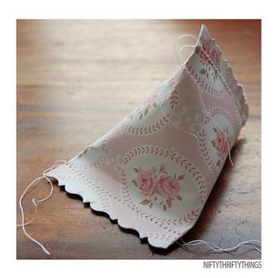 Sewn Paper Treat Boxes